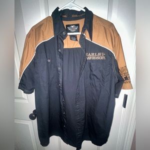 Harley Davidson 110th Anniversary Button Down Shirt